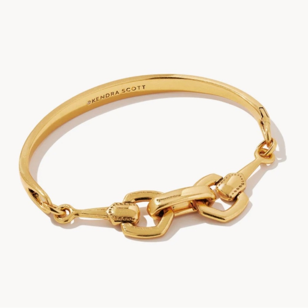 Kendra Scott Beau Link Bracelet in Vintage Gold